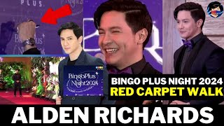 Alden Richards RED CARPET WALK | Bingo Plus Night 2024 | Asias Multi-Media Star | Bingo Plus PH | PT