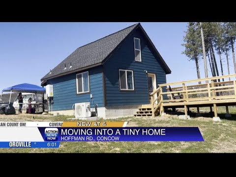 Concow wildfire survivor moves into new tiny home