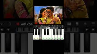 Rowdy Baby 😍 #rowdybaby #maari2 #dhanush #saipallavi #pianotutorial #piano #shorts #music #trending