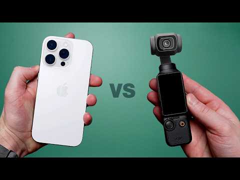 DJI Pocket 3 vs iPhone 16 Pro: The Best Mobile Camera?