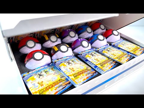 Pokemon Get Collections "unboxing" Figure Into the depths of fierce battle! monsterball candy toys