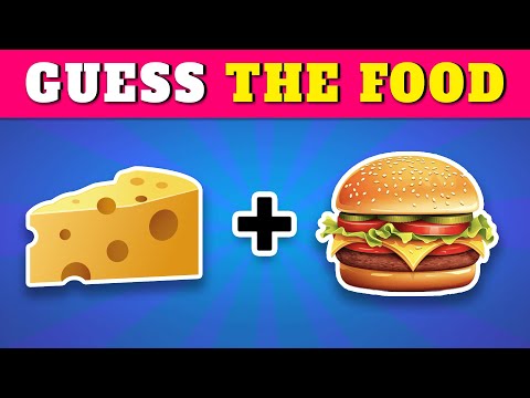 GUESS the FOOD by EMOJI 🤔 Emoji Quiz | Quiz Rainbow