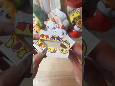 Diy Cute emojis 😍🤩 #art #diy #crafts #papercraft #thingstodo #cute #cutecraft