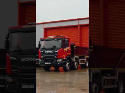 Tom Prichard Contracting Scania vehicles supplied by Keltruck