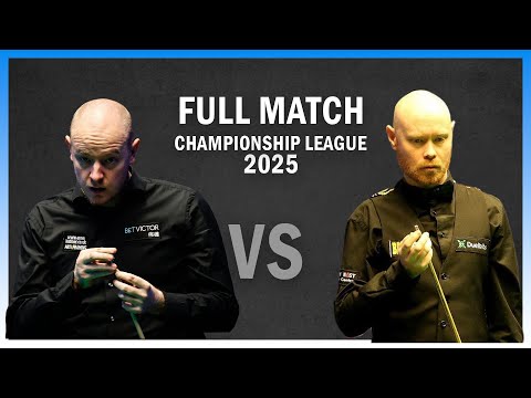 Chris Wakelin Vs Elliot Slessor Full Match Championship League 2025 Snooker Highlights