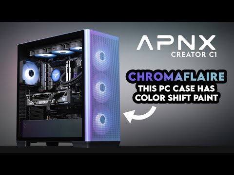 Airflow & Style Collide! | APNX Creator C1 Gaming PC Build | RTX 4070 Ti, Intel i5 14600K