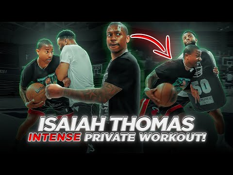 WHAT A NBA PLAYER'S WORKOUT LOOKS LIKE! Isaiah Thomas' Private Offseason Workout