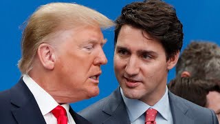 Donald Trump reacts to Prime Minister Justin Trudeau's resignation