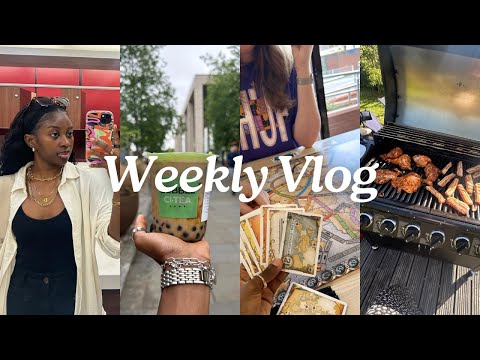 VLOG| New gimbal, Shopping, Date night, having a  Barbecue, First day of work, Games with friends.