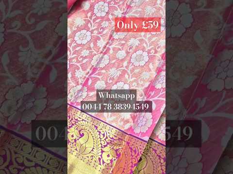 SSR Textiless- Whatsapp 0044 78 38394549- Semi Tissue Silk Saree - ONLY £59