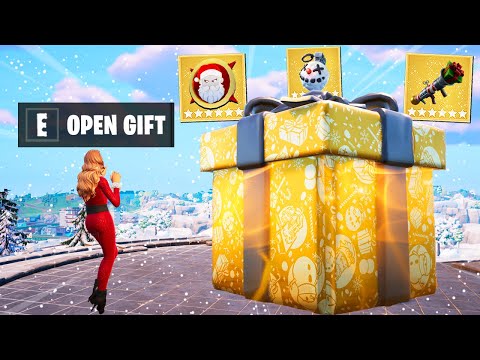 The *MYTHIC PRESENT* ONLY Challenge in Fortnite