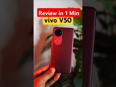 vivo V50 Review in 1 Min