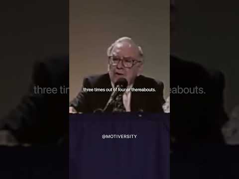 Warren Buffett's #1 business advice #motivation #thinkrich #liverich