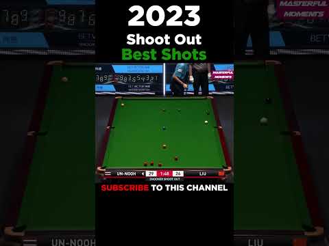 Insane Snooker Shots You Won't Believe! | Shoot Out 2023 Highlights