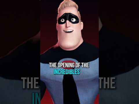 The Incredibles Opening Scene #theincredibles #elastigirl #mrincredible