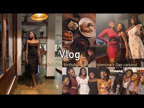 Accra life: Vlog | dinner + workout routine + carpool + how i spent my valentine's day & more