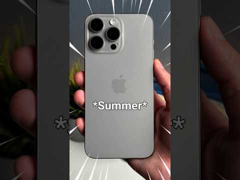 SUMMER vs iPhone!