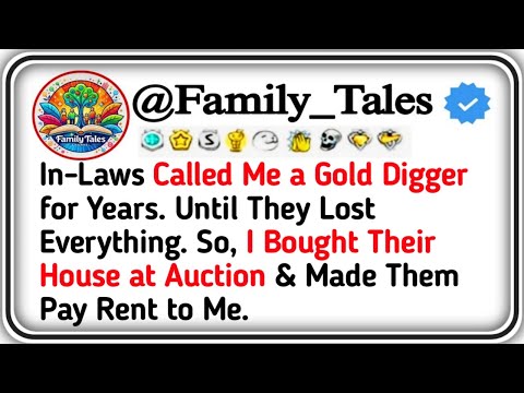 In Laws Called Me a ‘Gold Digger’ for Years—Until They Lost EVERYTHING  So I Bought Their House at A