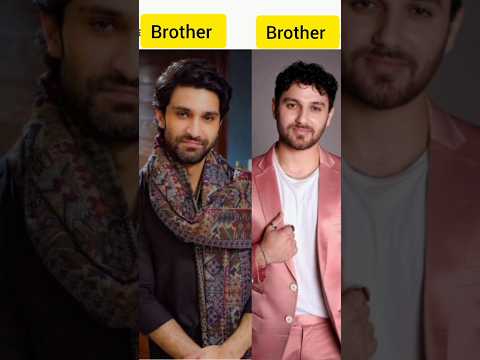 Ahad Raza Mir Real Life Brother Adnan Raza Mir 😱#foryou #ahadrazamir #subscribe