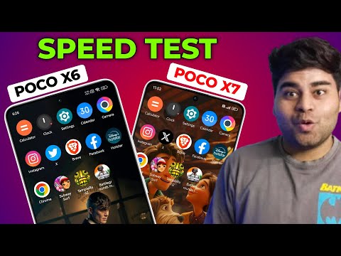 Poco X6 vs Poco X7 - SPEED TEST Compression!🏎️💨