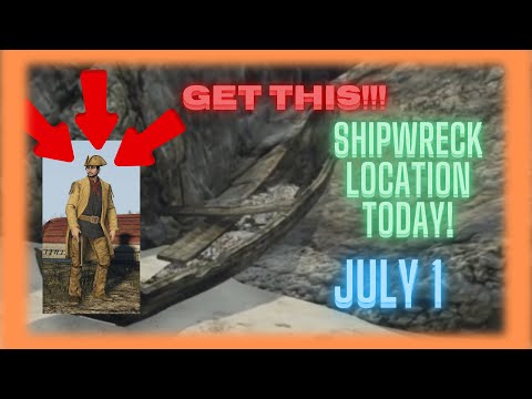 GTA ONLINE SHIPWRECK LOCATION TODAY - JULY 1ST I GTA Online I