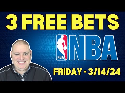 Friday 3 Free NBA Picks & Betting Predictions - 3/14/25 l Craig's Betting Picks l #freebets