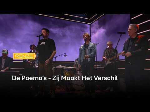 De Poema’s treden op met de klassieker Zij Maakt Het Verschil | RENZE