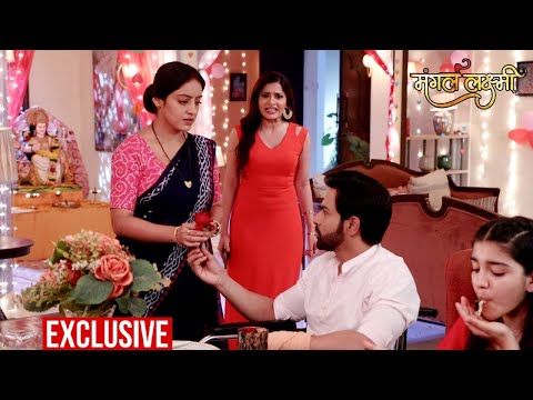 Mangal Lakshmi On Location - Saumya ANGRY On Adit Getting Close To Mangal | 13 February 2025