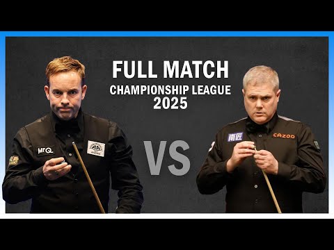 Ali carter vs Robert Milkins Full Match Championship League 2025 Snooker Highlights