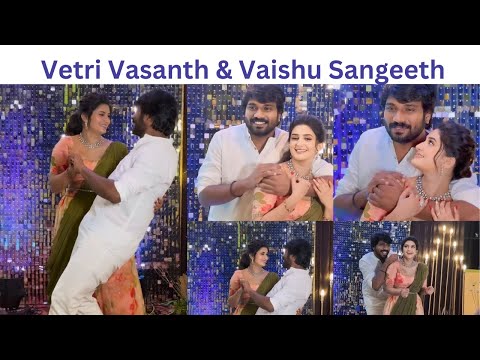 சிறகடிக்க ஆசை முத்து திருமண கொண்டாட்டம் | Ponni  muthu Marriage | Vetri vasanth vaishu #vetrivaishu