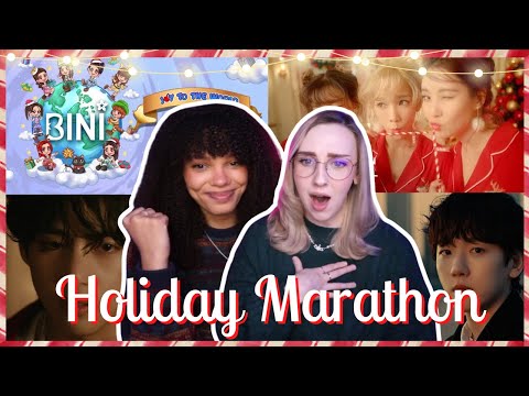 A Holiday Marathon | Girls' Generation-TTS, V, 100RED, & BINI