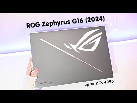 ✨ 💻2024 ROG Zephyrus G16 unboxing 📦 4050-4090 GPU🌟 Lego Fortnite 🏰 SF6🥊 Genshin💫pokemon ramen🍜