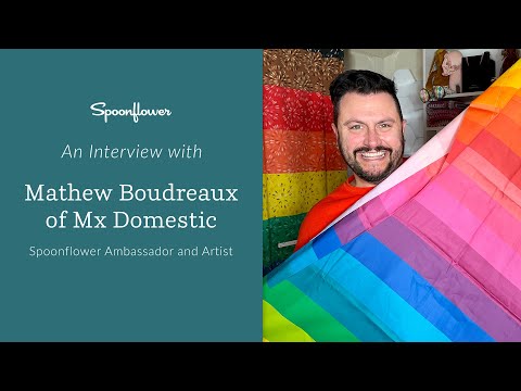 An Interview with Mathew Boudreaux of Mx Domestic | Spoonflower