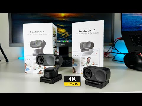 Insta360 Link 2/2C AI 4K Webcam's are Amazing!