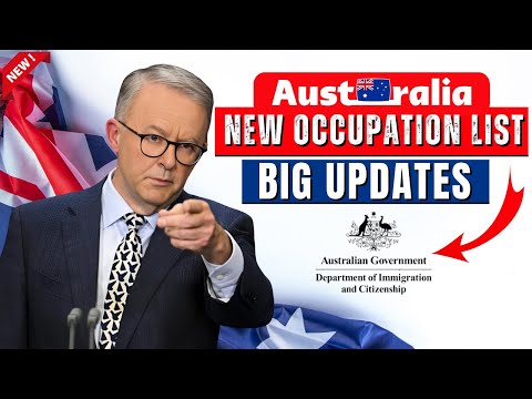 Australia Unveils New Occupation List 2024: Key Changes for  Australian Visa Applicants!