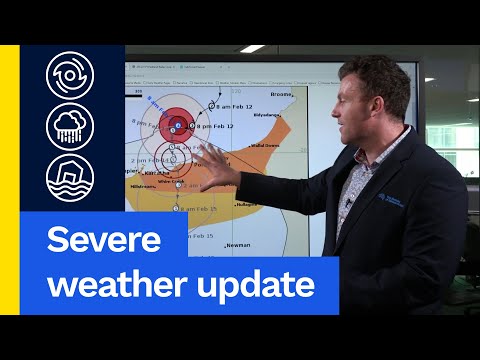 Severe Weather Update 13 February 2025: Severe Tropical Cyclone Zelia 9:30am AWST update