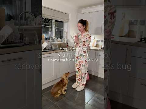 You can’t beat a good evening reset #eveningcleaningroutine #shortsvideo #cleanwithme #sundayreset