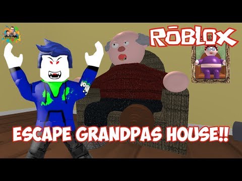 Escape Grandpa's House Obby | Roblox | Squiddy Vision HD