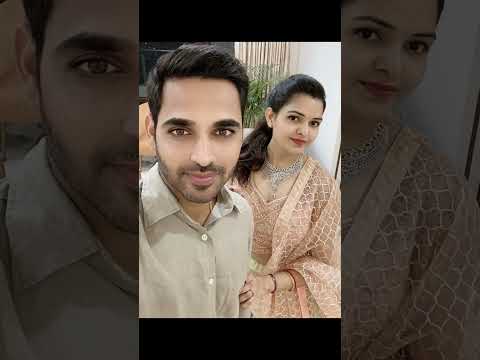 Cricketer Bhuvneshwar Kumar with wife and daughter|#trending #youtubeshorts #ytshorts #shorts