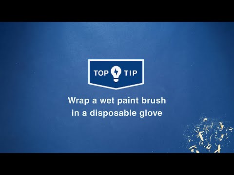 Wickes Top Tips - Saving your paintbrush