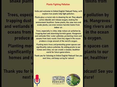 Learn English with Podcasts | Plants Fighting Pollution | English for Sleeping #english