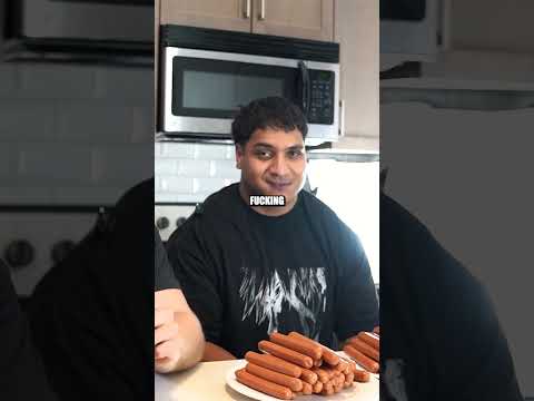 EATING 100 HOTDOGS...