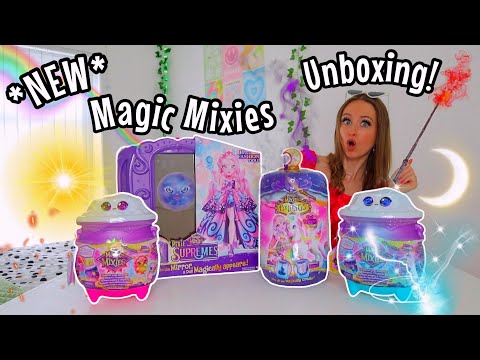 UNBOXING THE *VIRAL* MAGIC MIXIES TALKING MIRROR🫢🪞SUN VS MOON CAULDRONS☀️🌙AND PIXLINGS PETS?!😱🦄