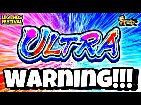 🔥 MAJOR WARNING..... NEW ULTRA IN 2 WEEKS!!!!! DON'T DO THIS!!!!! (DB Legends Festival)