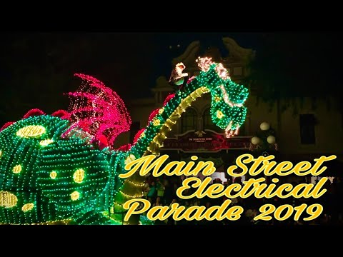 [HD] MAIN STREET ELECTRICAL PARADE 2019 Disneyland, California Anaheim