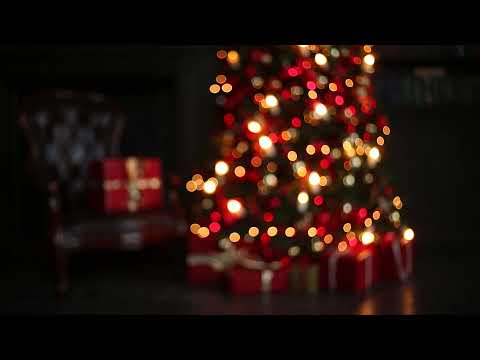 Christmas Tree Bokeh Lights | 4K Relaxing Screensaver