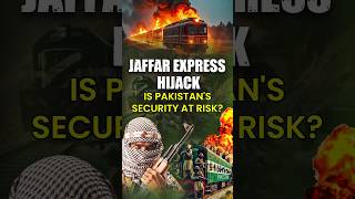 Jaffar Express Hijack: Is Pakistan's Security at Risk? #pakistannews #balochistan #trainhijack