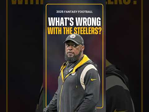 Do The Pittsburgh Steelers Need a MAJOR SHAKE-UP? | Fantasy Football #shorts