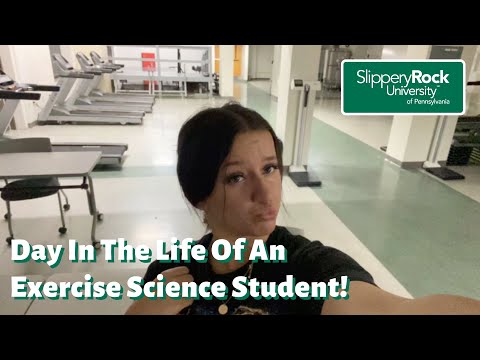 A Day in the Life of Kristen: An Exercise Science student at SRU