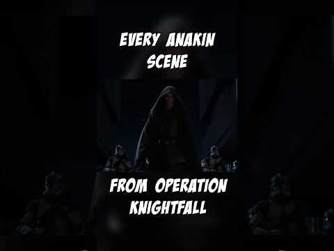 Every Anakin Scene From Operation Knightfall! #StarWars #GeorgeLucas #Anakin #Skywalker #Vader #ROTS